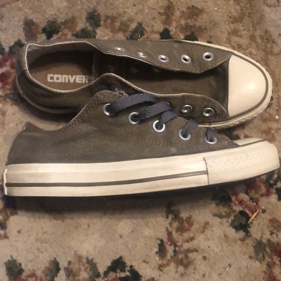 Women’s size 4 converse chuck taylor gray all star - Picture 6 of 7